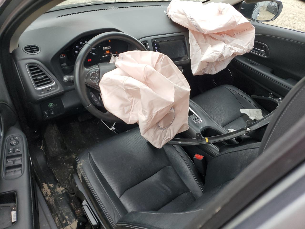 2022 Honda HR-V VIN 3CZRU6H7XNM742680 Copart auction photo, front end damage thumbnail 8