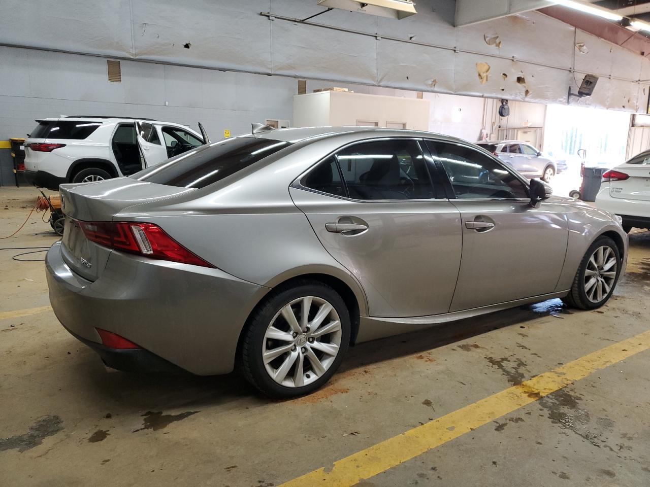 2015 Lexus IS VIN JTHBF1D26F5079502 Copart auction photo, side damage thumbnail 3