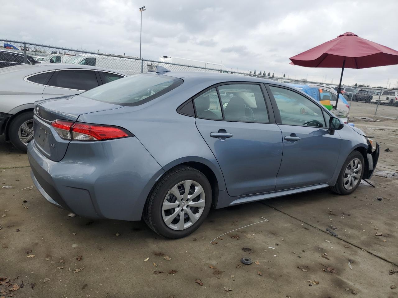 2020 Toyota Corolla VIN 5YFEPRAE7LP084666 Copart auction photo, front end damage thumbnail 3