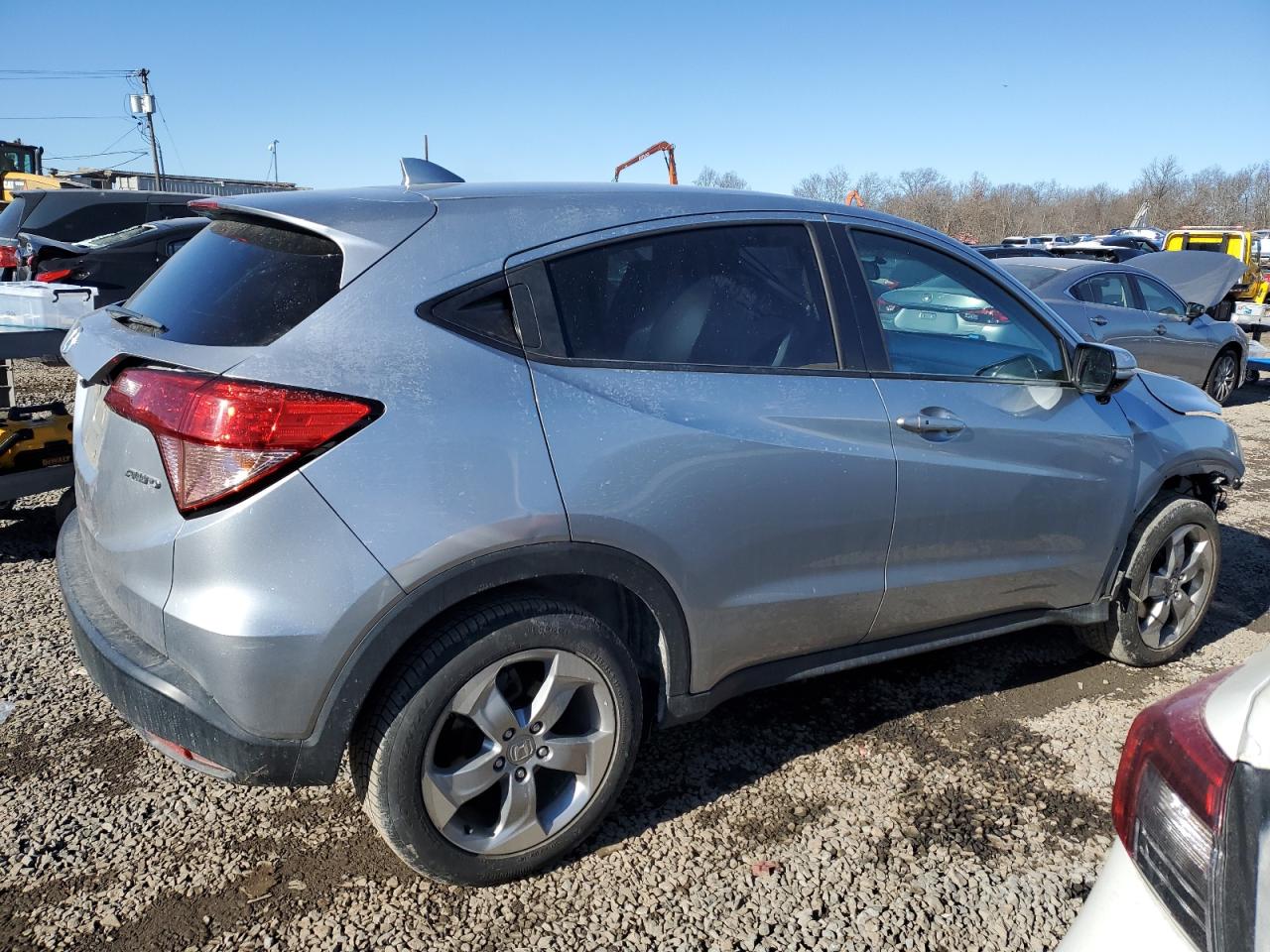 2017 Honda HR-V VIN 3CZRU6H54HM722430 Copart auction photo, frame damage / front end damage thumbnail 3