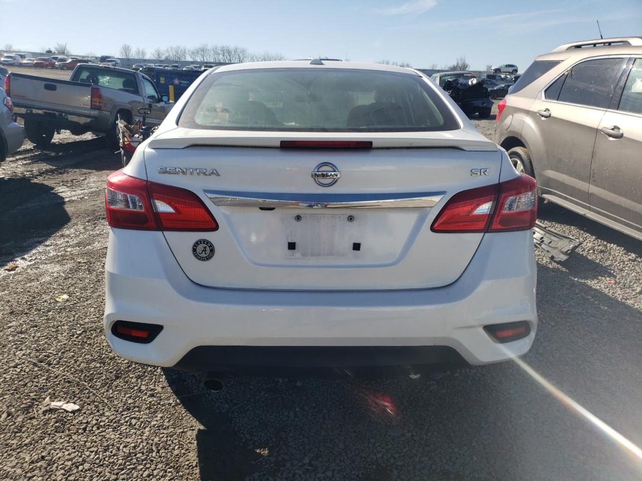 2017 Nissan Sentra VIN 3N1AB7AP3HY383830 Copart auction photo, front end damage thumbnail 6