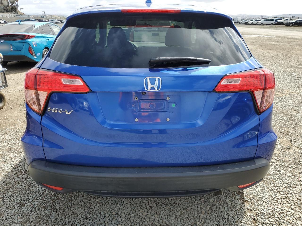 2018 Honda HR-V VIN 3CZRU5H55JM715891 Copart auction photo, front end damage thumbnail 6