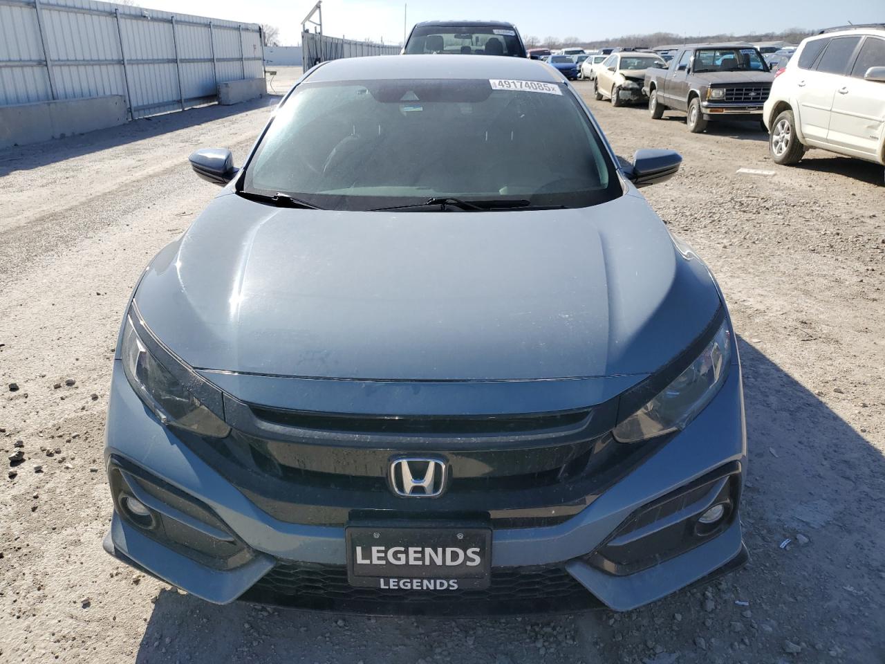 2020 Honda Civic VIN SHHFK7H44LU217530 Copart auction photo, rear end damage thumbnail 5