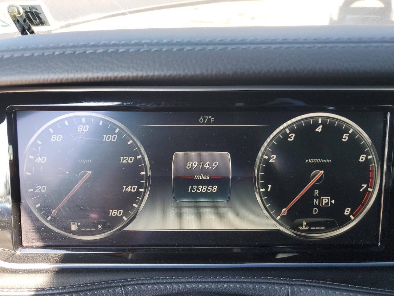 2015 Mercedes-Benz S-klasse VIN WDDUG8FB1FA073598 Copart auction photo, burn - engine / undercarriage damage thumbnail 9