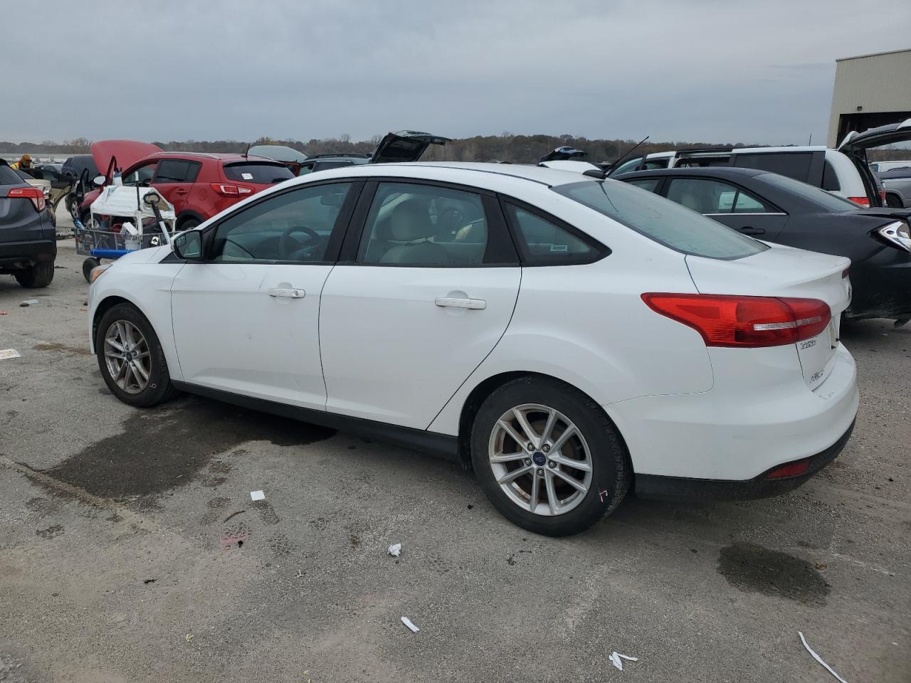 2017 Ford Focus VIN 1FADP3F2XHL280064 Copart auction photo, side damage thumbnail 2