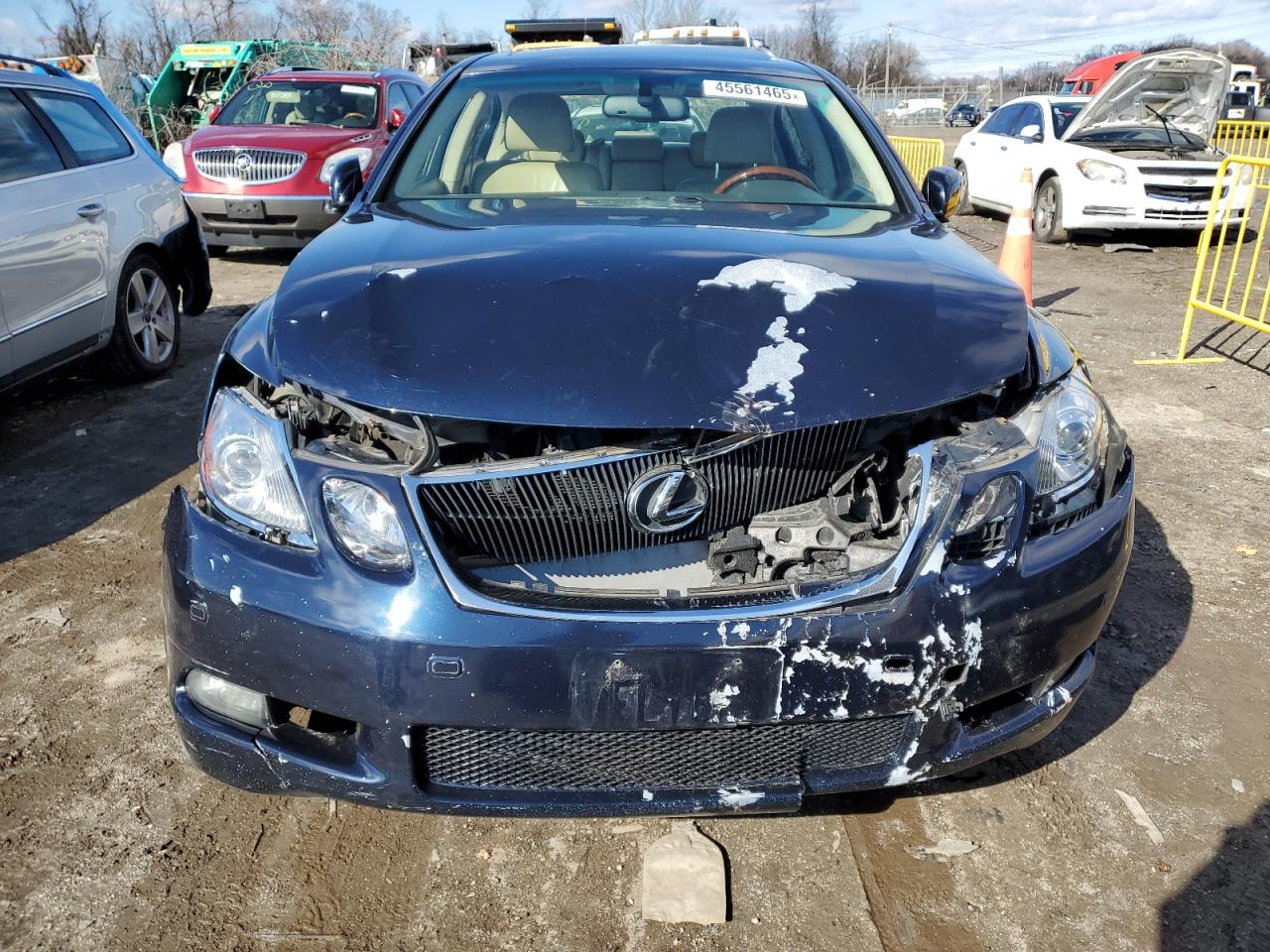 2006 Lexus GS 300 VIN JTHCH96S460011822 Copart auction photo, front end damage thumbnail 5