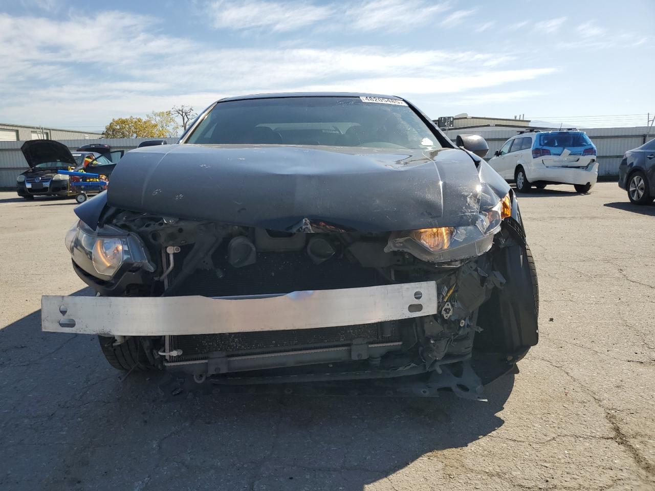 2013 Acura TSX VIN JH4CU2E80DC013961 Copart auction photo, front end / mechanical damage thumbnail 5