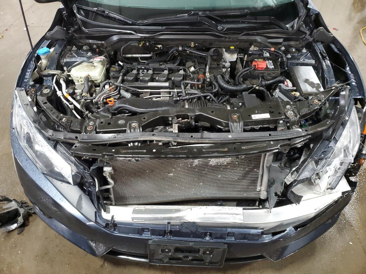 2018 Honda Civic VIN 19XFC1F71JE001386 Copart auction photo, front end damage thumbnail 12