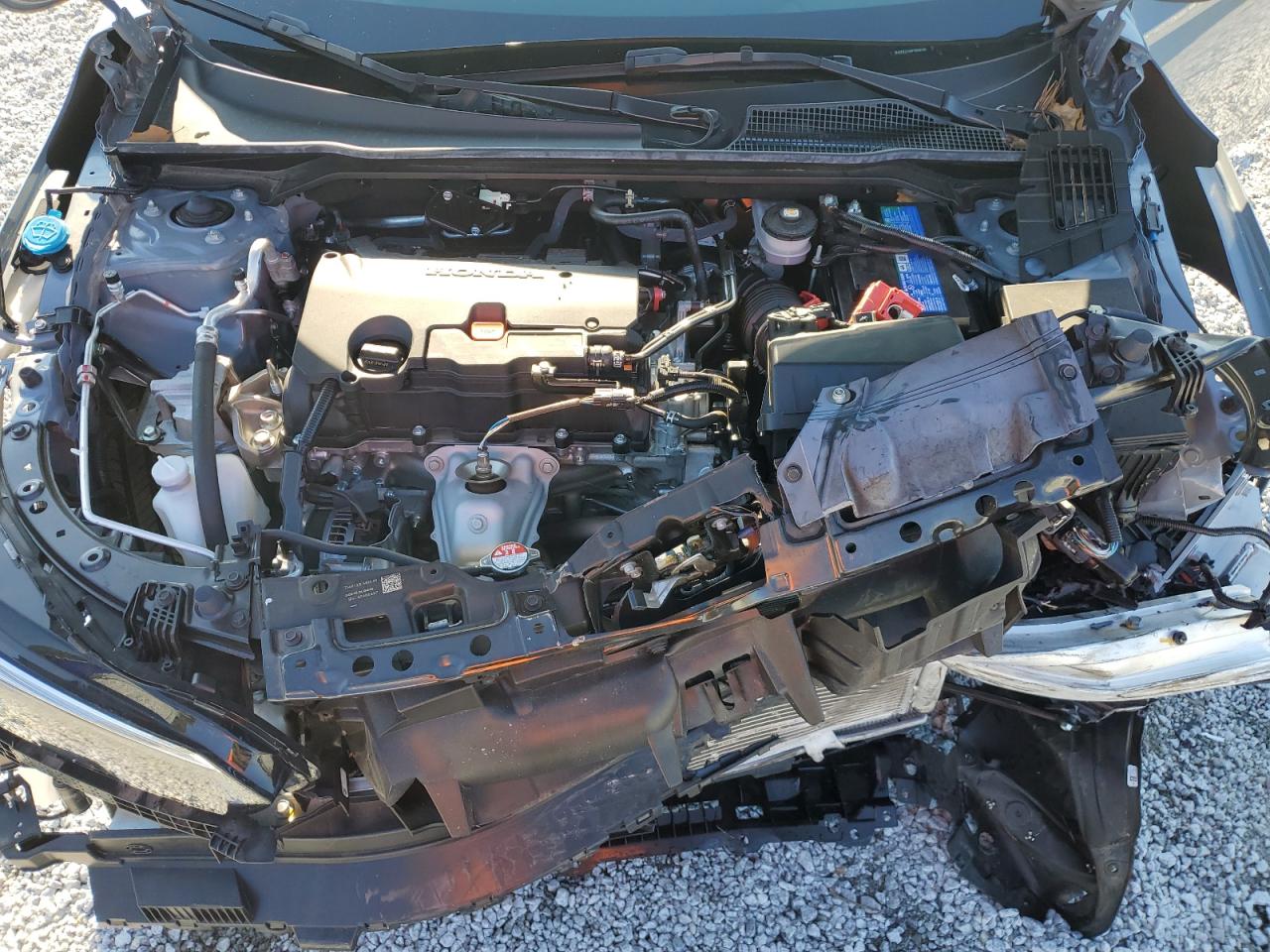 2023 Honda Civic VIN 2HGFE2F56PH556749 Copart auction photo, front end / rear end damage thumbnail 13