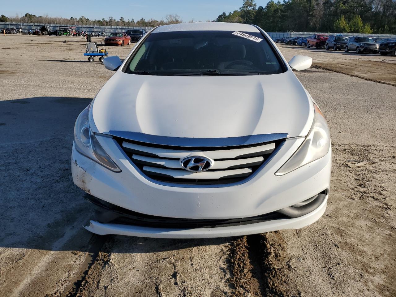 2014 Hyundai Sonata VIN 5NPEB4ACXEH837400 Copart auction photo, front end damage thumbnail 5