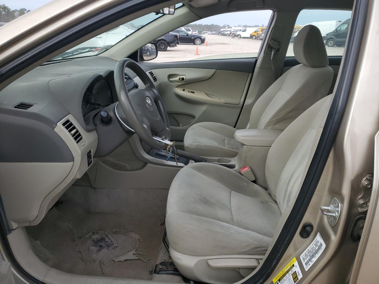 2009 Toyota Corolla VIN 1NXBU40E99Z115357 Copart auction photo, all over damage thumbnail 7