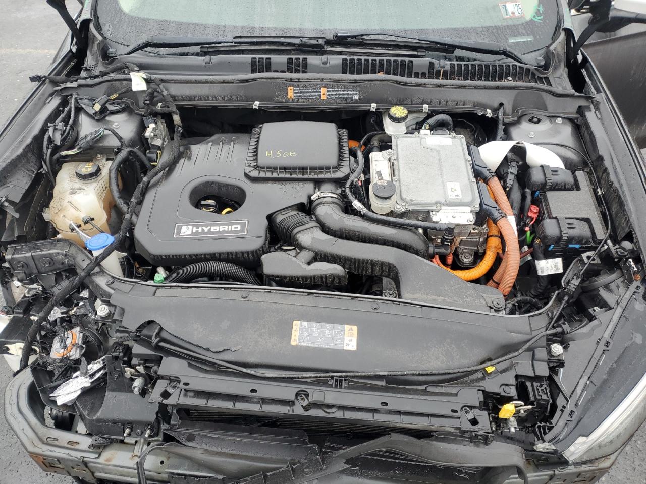 2017 Ford Fusion VIN 3FA6P0LU5HR386940 Copart auction photo, front end / minor dent/scratches damage thumbnail 11