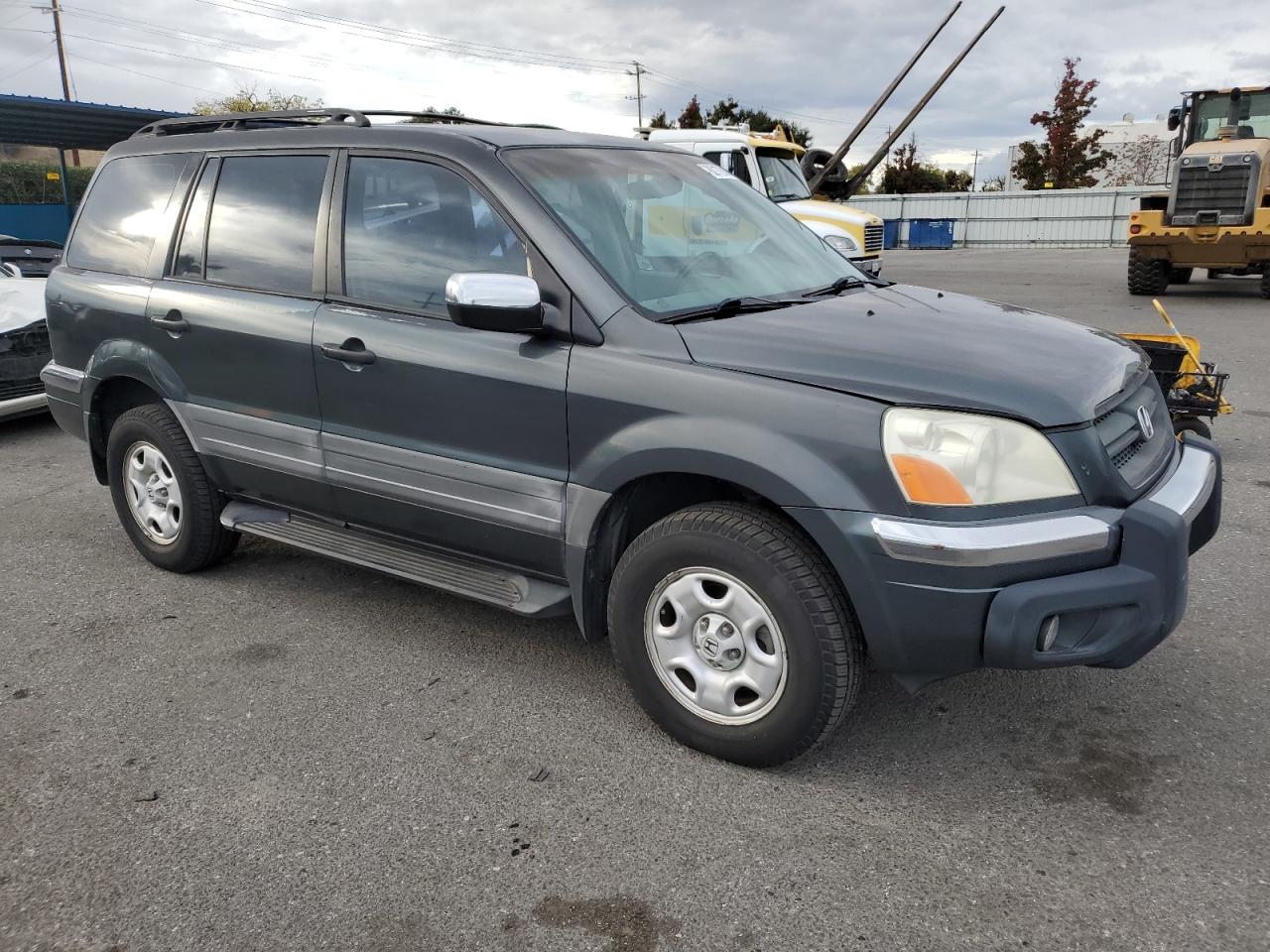 2003 Honda Pilot VIN 2HKYF18153H570734 Copart auction photo, rear end damage thumbnail 4