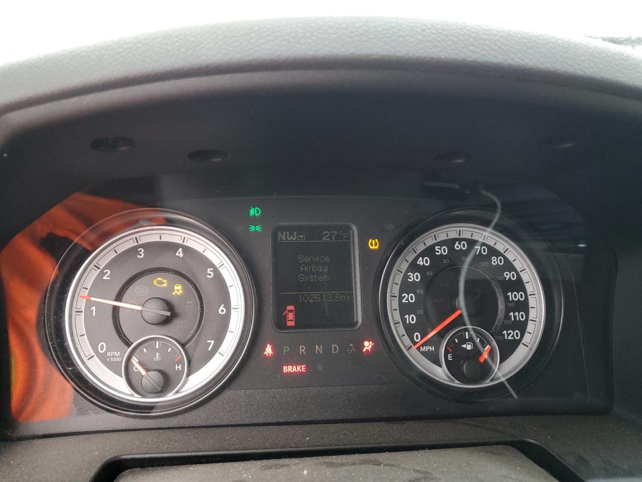 2014 RAM 1500 VIN 1C6RR7KT1ES249259 Copart auction photo, all over damage thumbnail 9