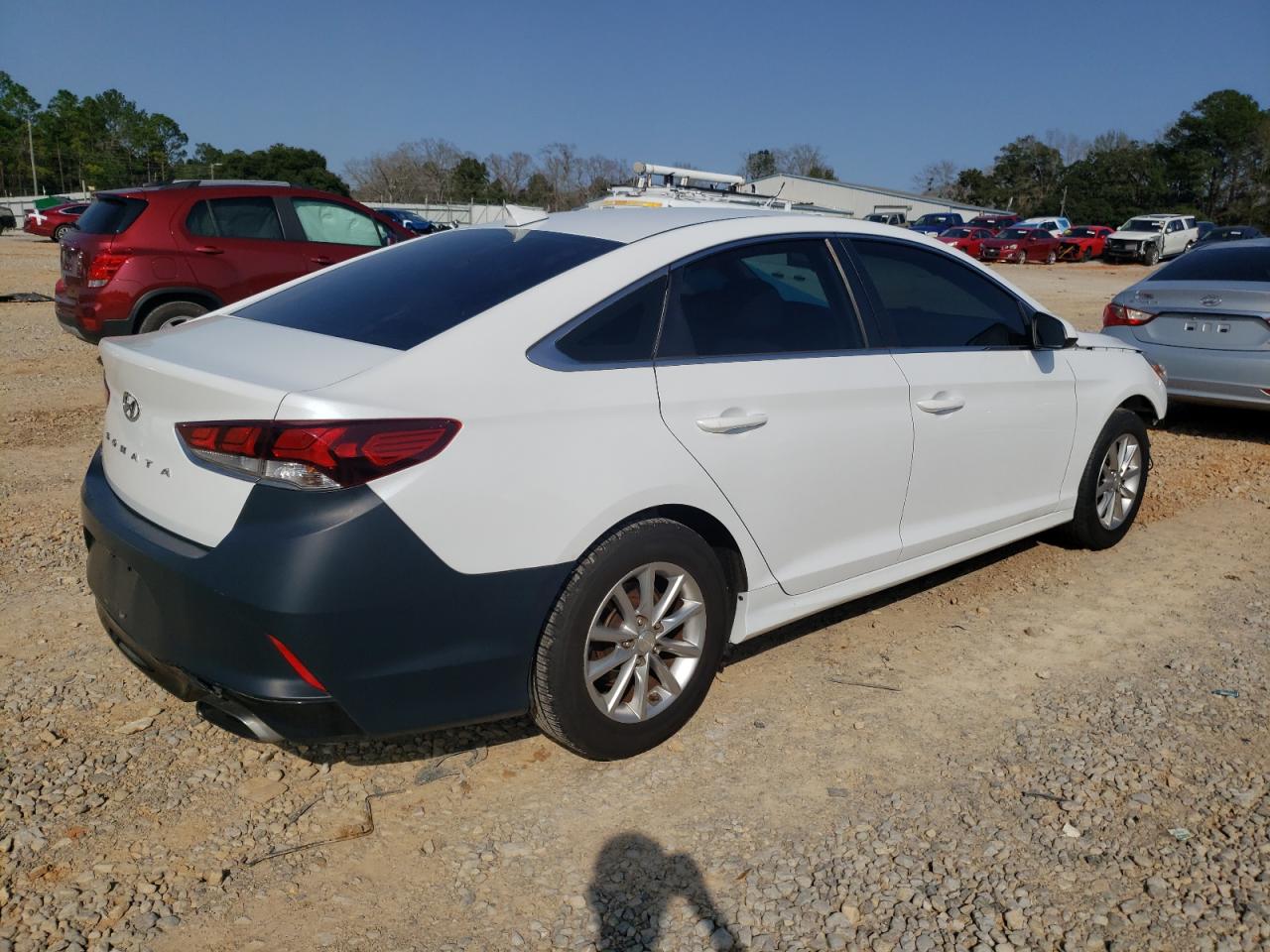 2019 Hyundai Sonata VIN 5NPE24AF4KH771674 Copart auction photo, front end damage thumbnail 3