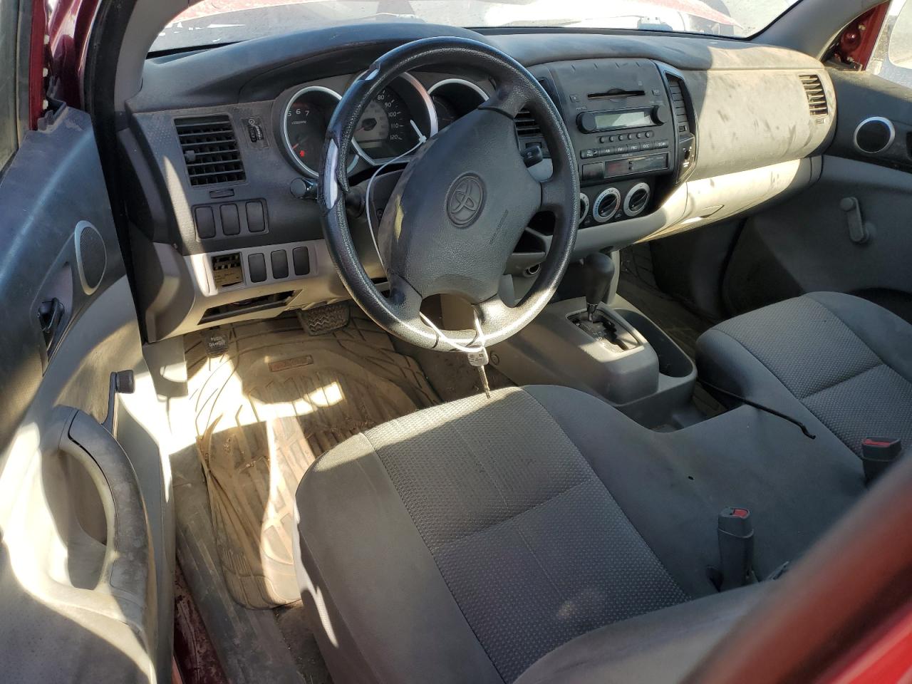 2005 Toyota Tacoma VIN 5TENX22N75Z098604 Copart auction photo, front end damage thumbnail 8