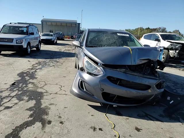 2015 Hyundai Accent VIN KMHCT4AE0FU908371 Copart auction photo, front end damage thumbnail 13