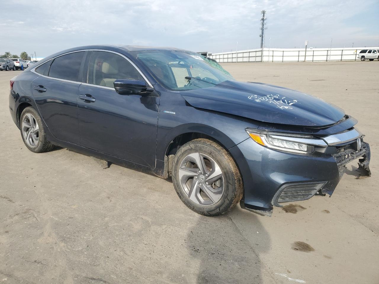 2020 Honda Insight VIN 19XZE4F50LE000627 Copart auction photo, all over damage thumbnail 4