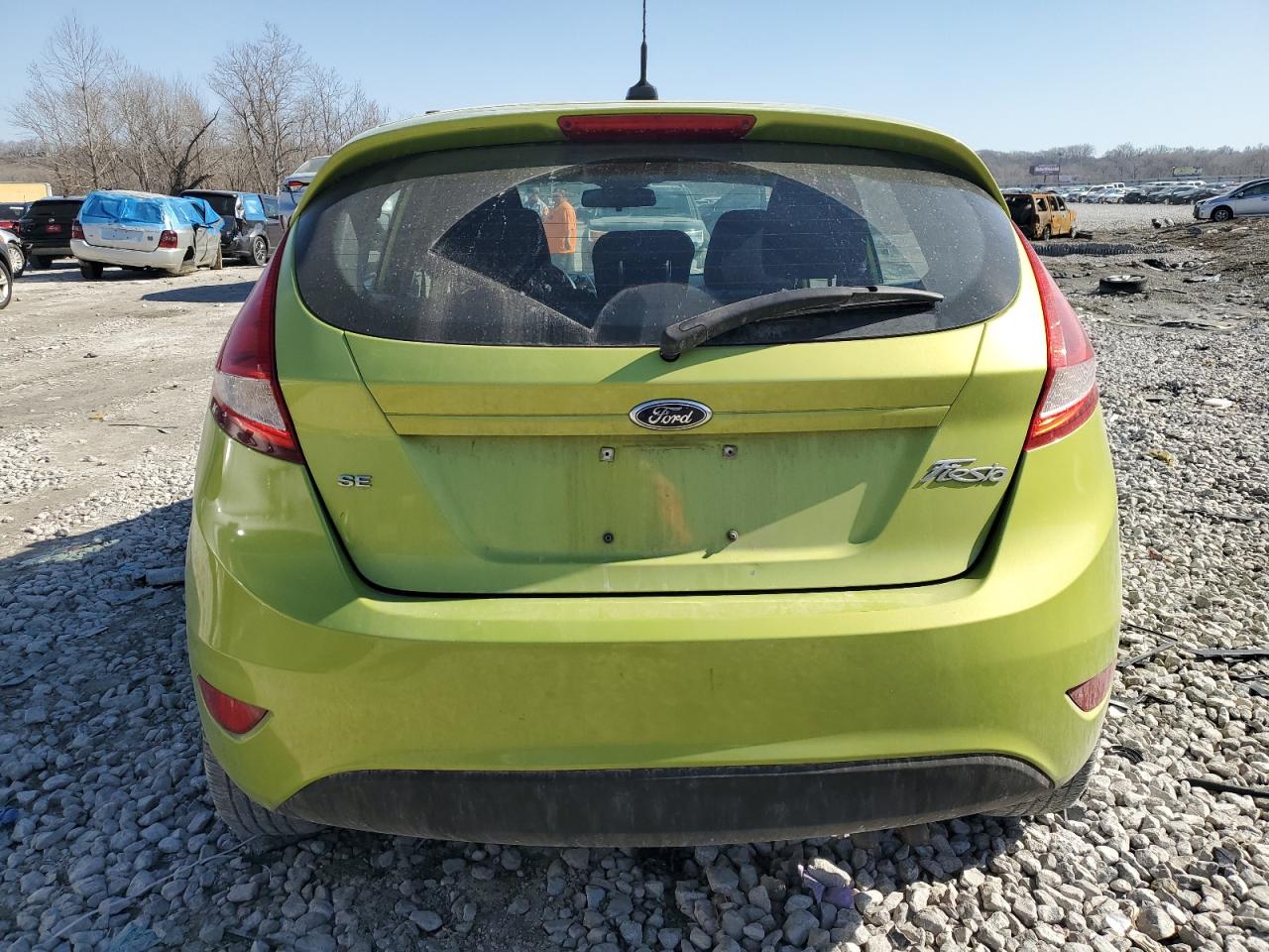2013 Ford Fiesta VIN 3FADP4EJ6DM119685 Copart auction photo, front end damage thumbnail 6