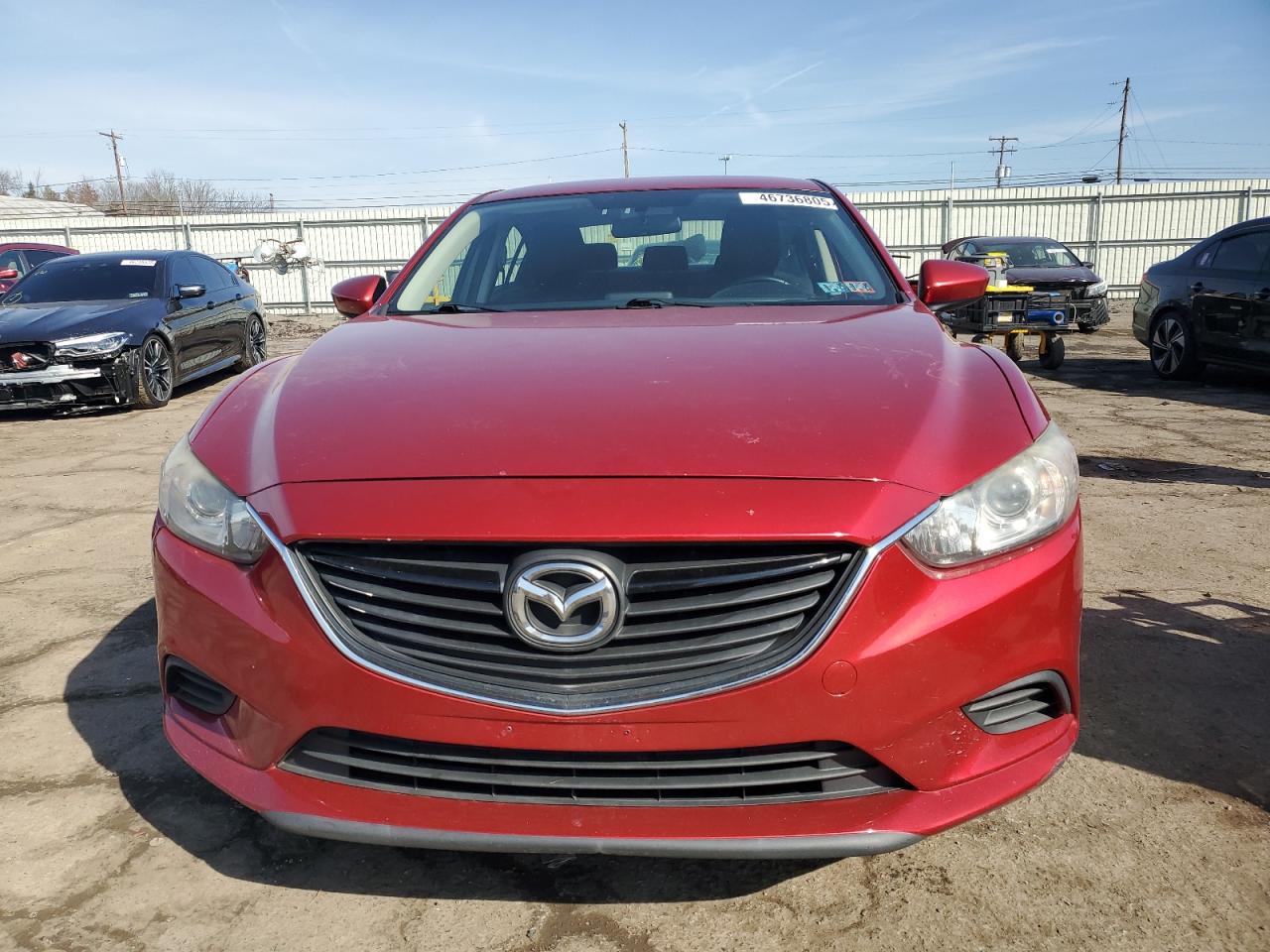 2016 Mazda 6 VIN JM1GJ1U51G1460201 Copart auction photo, side damage thumbnail 5
