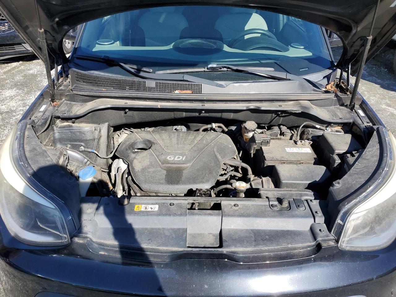 2015 KIA Soul VIN KNDJN2A22F7204784 Copart auction photo, top/roof damage thumbnail 11