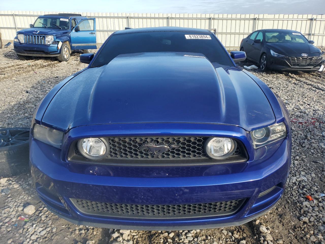 2013 Ford Mustang VIN 1ZVBP8CF4D5200274 Copart auction photo, side / rear end damage thumbnail 5