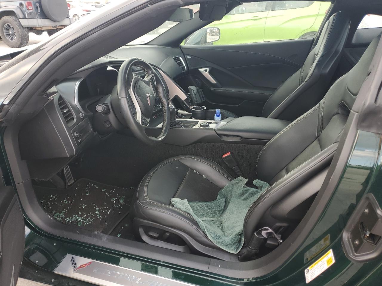 2014 Chevrolet Corvette VIN 1G1YA2D78E5103009 Copart auction photo, vandalism damage thumbnail 7