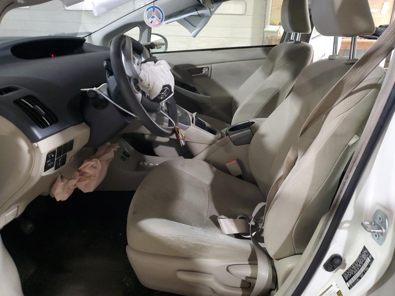 2015 Toyota Prius VIN JTDKN3DU9F1901041 Copart auction photo, front end / undercarriage damage thumbnail 7