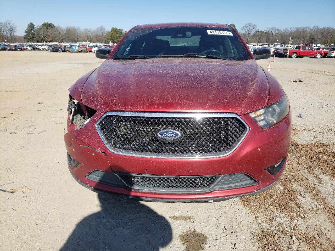 2013 Ford Taurus VIN 1FAHP2KT3DG107760 Copart auction photo, front end damage thumbnail 5