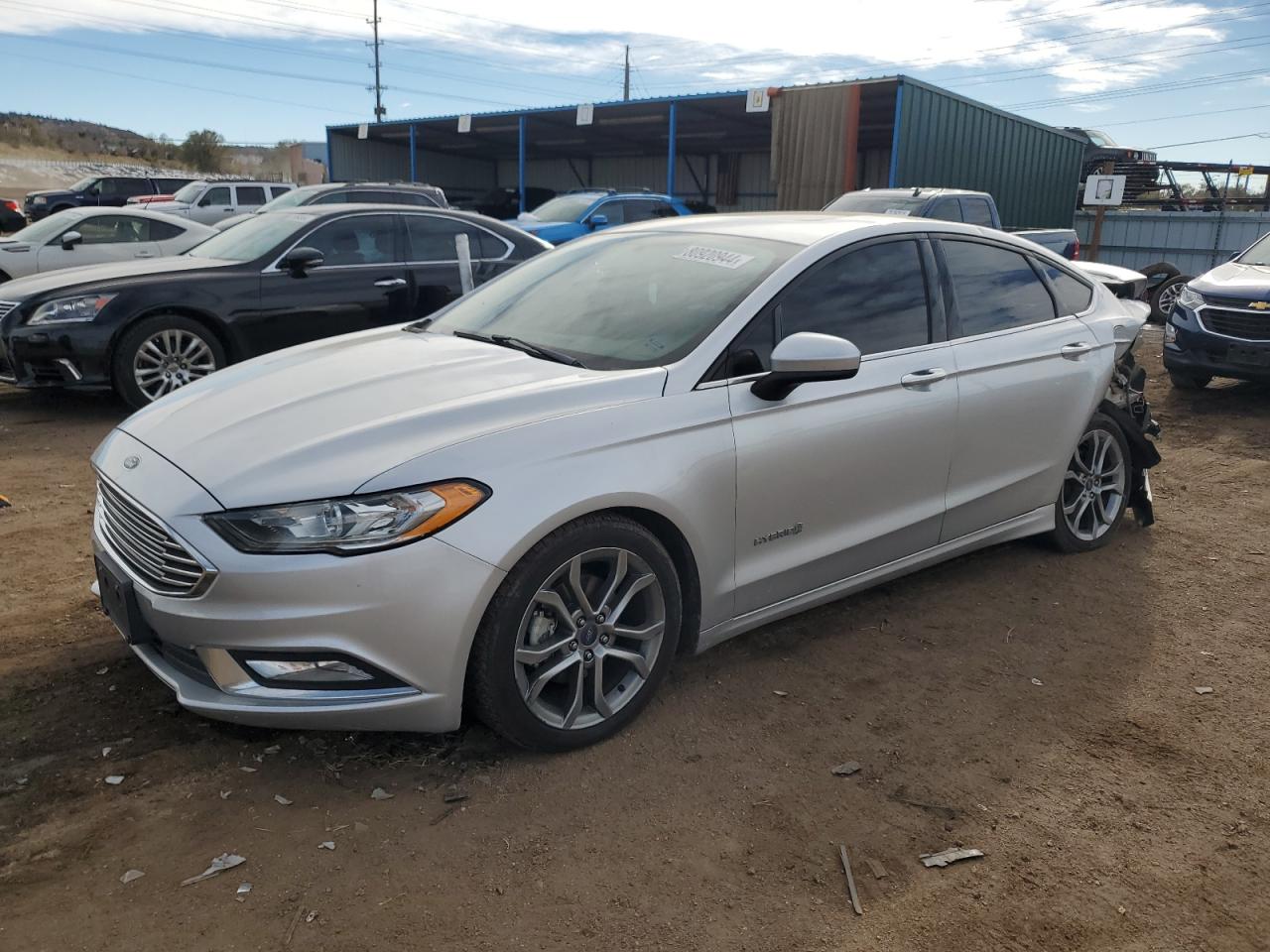 2017 Ford Fusion VIN 3FA6P0LU7HR296043