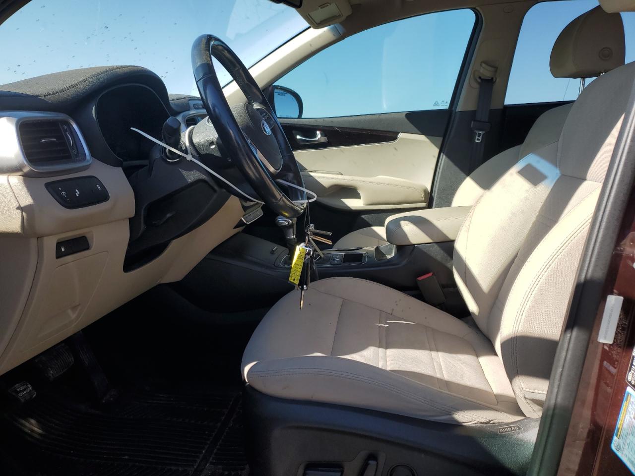 2019 KIA Sorento VIN 5XYPGDA30KG538589 Copart auction photo, unknown damage thumbnail 7