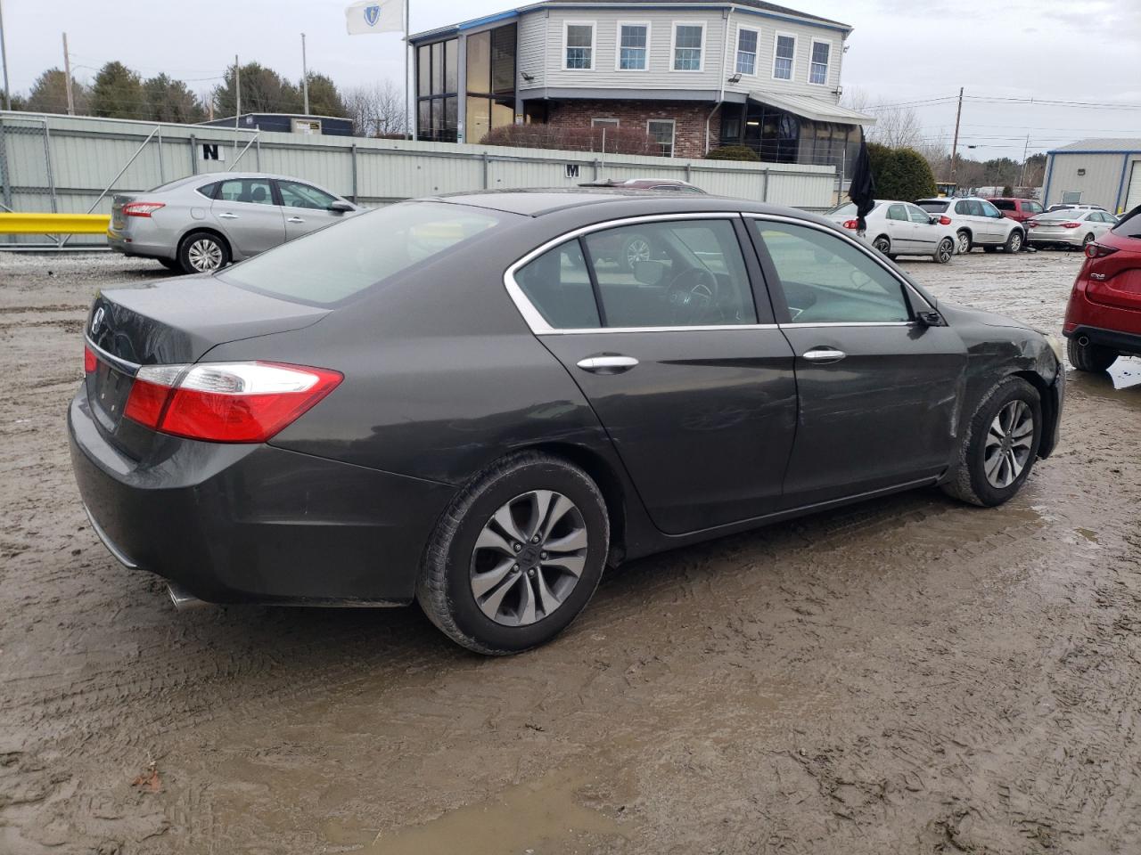 2013 Honda Accord VIN 1HGCR2F30DA028043 Copart auction photo, front end / side damage thumbnail 3