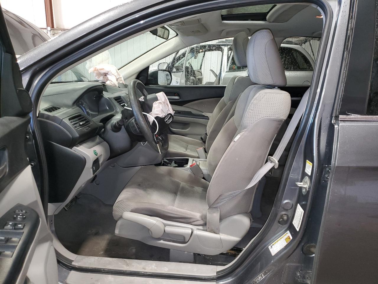 2012 Honda CR-V VIN 2HKRM4H5XCH601295 Copart auction photo, front end / side damage thumbnail 7