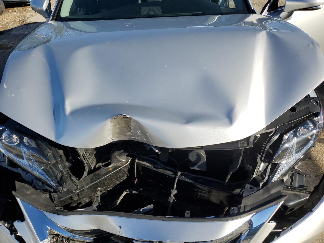 2017 Lexus ES VIN 58ABK1GG4HU064871 Copart auction photo, front end / frame damage damage thumbnail 11