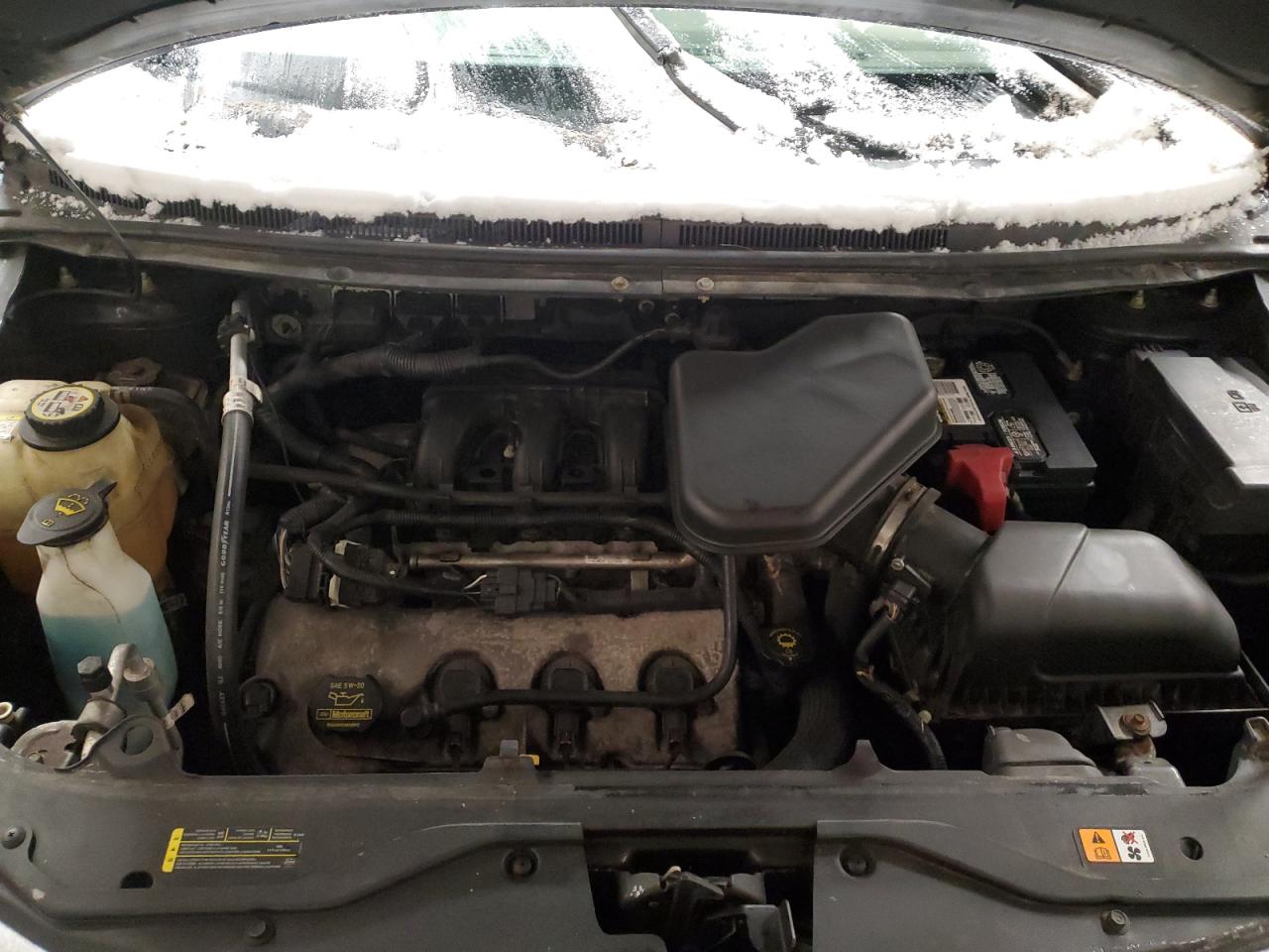 2008 Ford Edge VIN 2FMDK38C58BB47349 Copart auction photo, rear end damage thumbnail 14