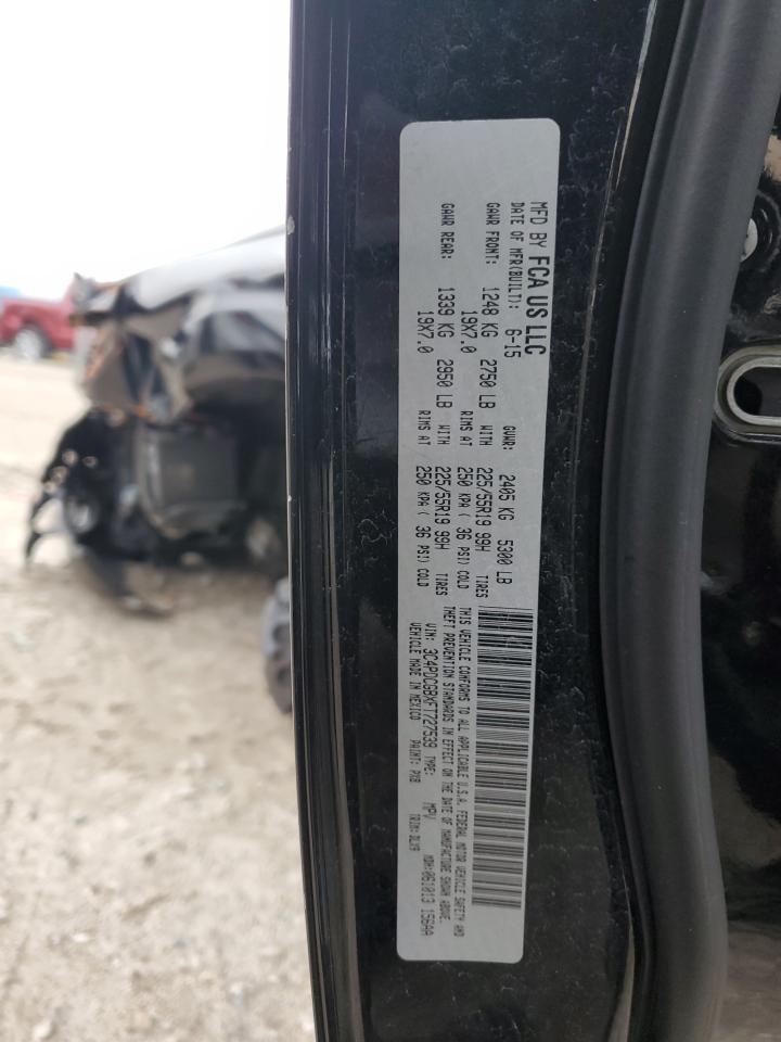 2015 Dodge Journey VIN 3C4PDCGBXFT727539 Copart auction photo, front end damage thumbnail 13