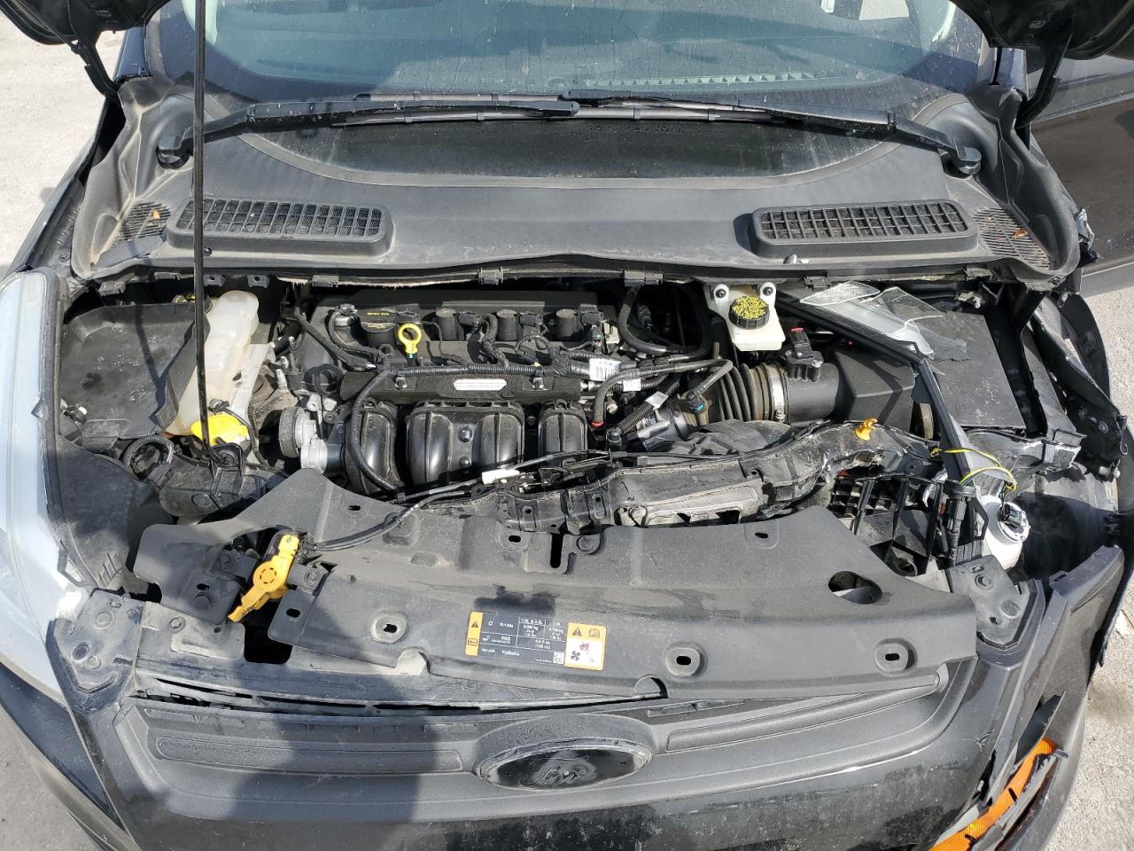 2014 Ford Escape VIN 1FMCU0F77EUD17145 Copart auction photo, front end damage thumbnail 13