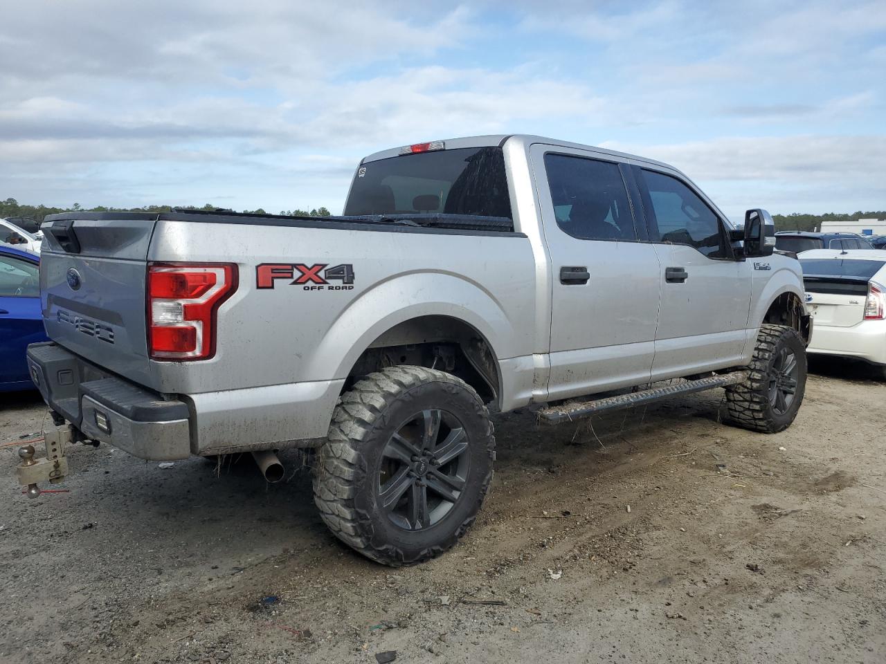 2018 Ford F-150 VIN 1FTEW1E5XJFC95749 Copart auction photo, front end damage thumbnail 3
