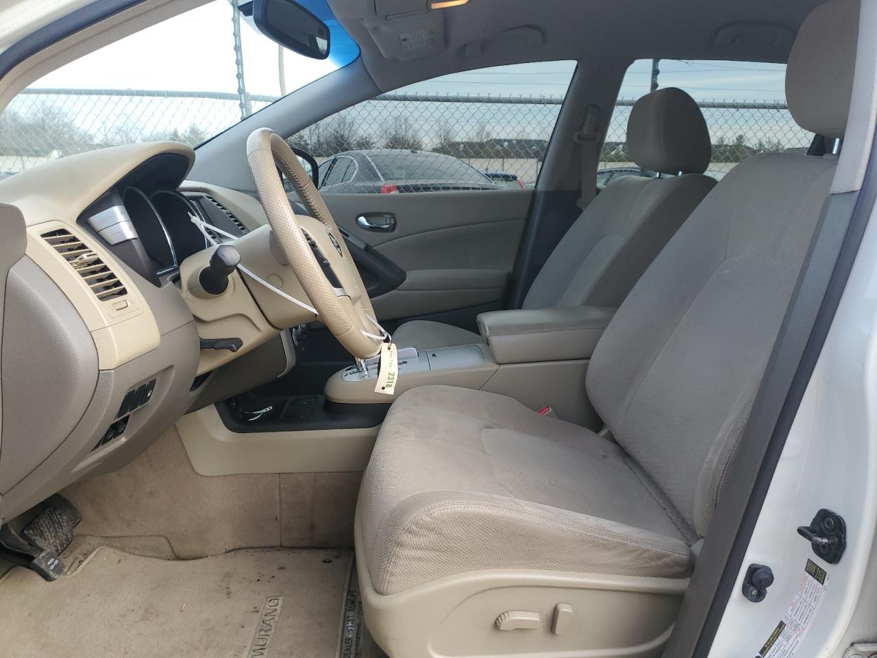 2010 Nissan Murano VIN JN8AZ1MW7AW109184 Copart auction photo, front end / rear end damage thumbnail 7