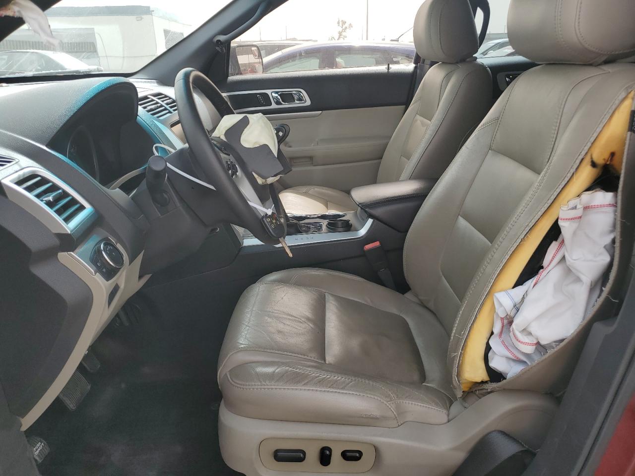 2015 Ford Explorer VIN 1FM5K7D83FGB73094 Copart auction photo, front end damage thumbnail 7