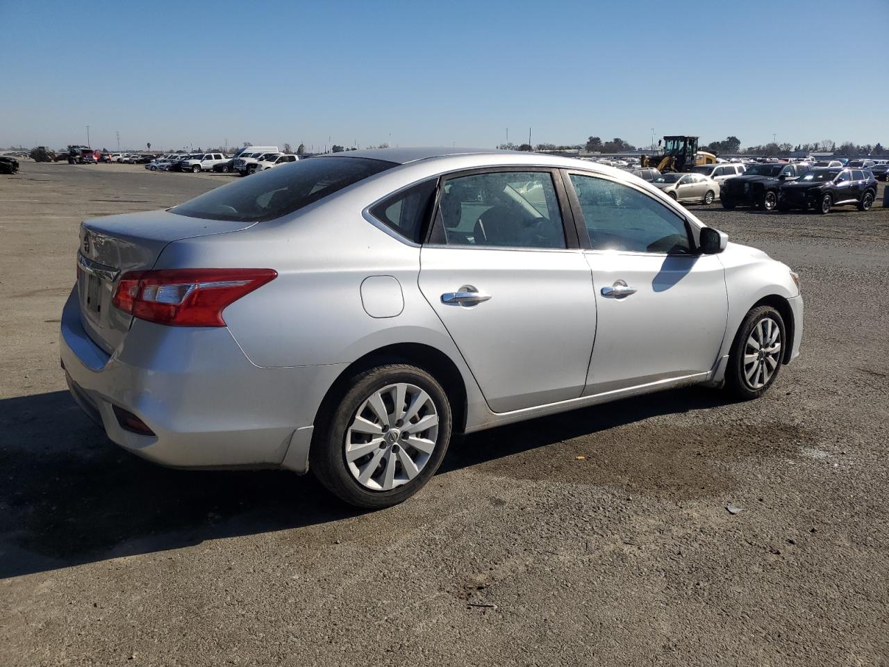 2018 Nissan Sentra VIN 3N1AB7AP8JY303976 Copart auction photo, front end / side damage thumbnail 3