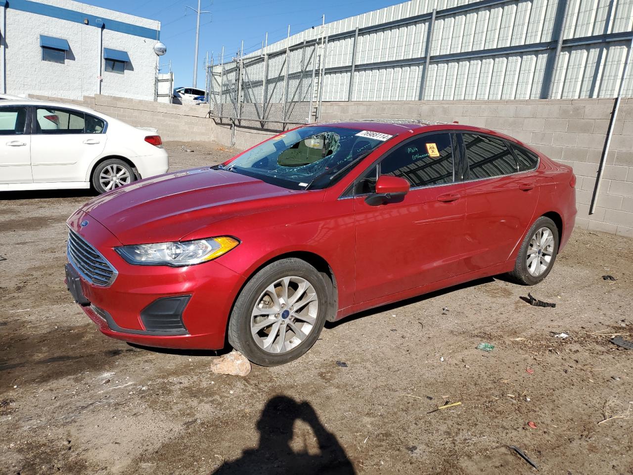 2020 Ford Fusion VIN 3FA6P0HD8LR162045