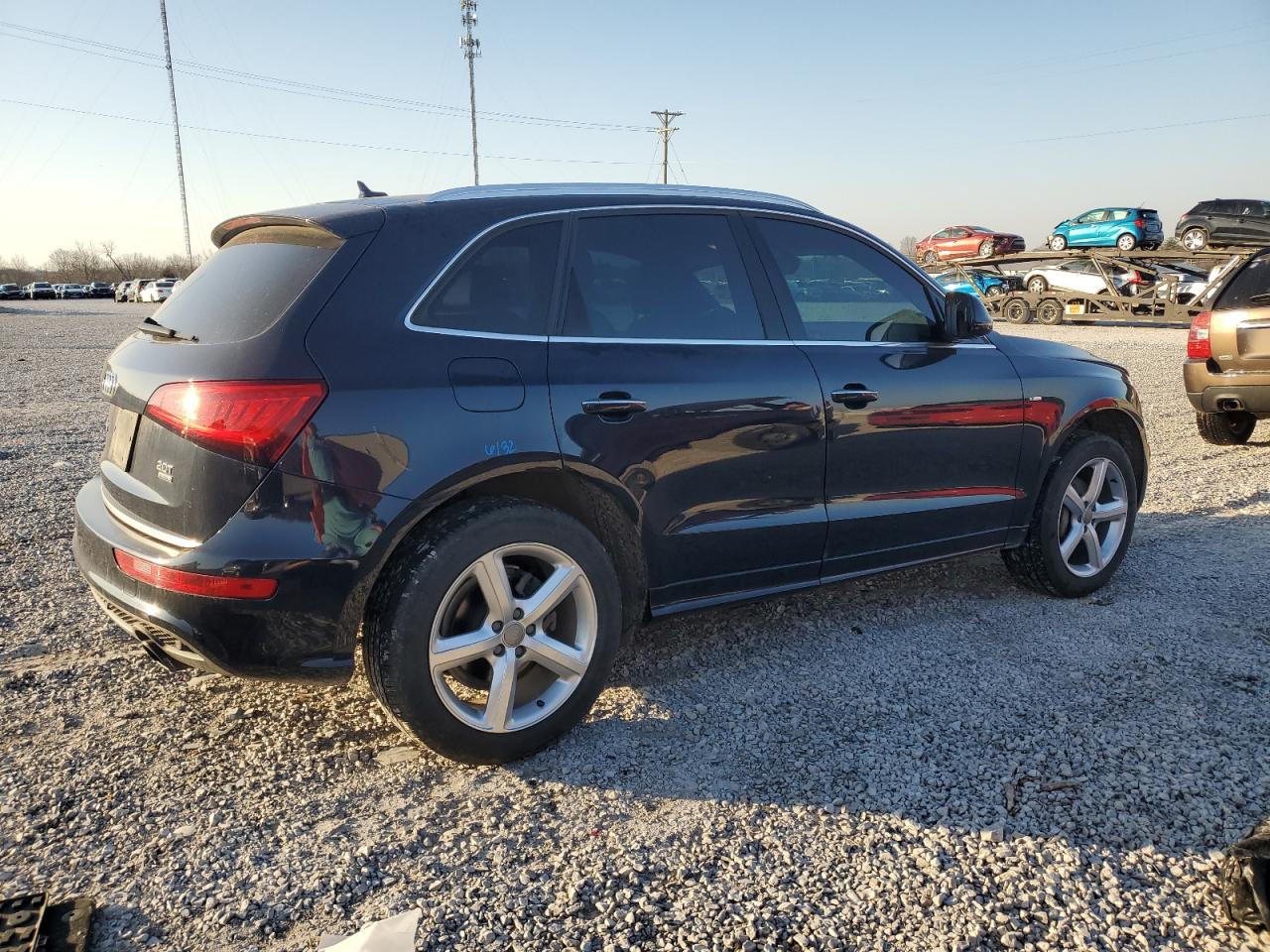 2017 Audi Q5 VIN WA1M2AFP7HA095422 Copart auction photo, front end damage thumbnail 3