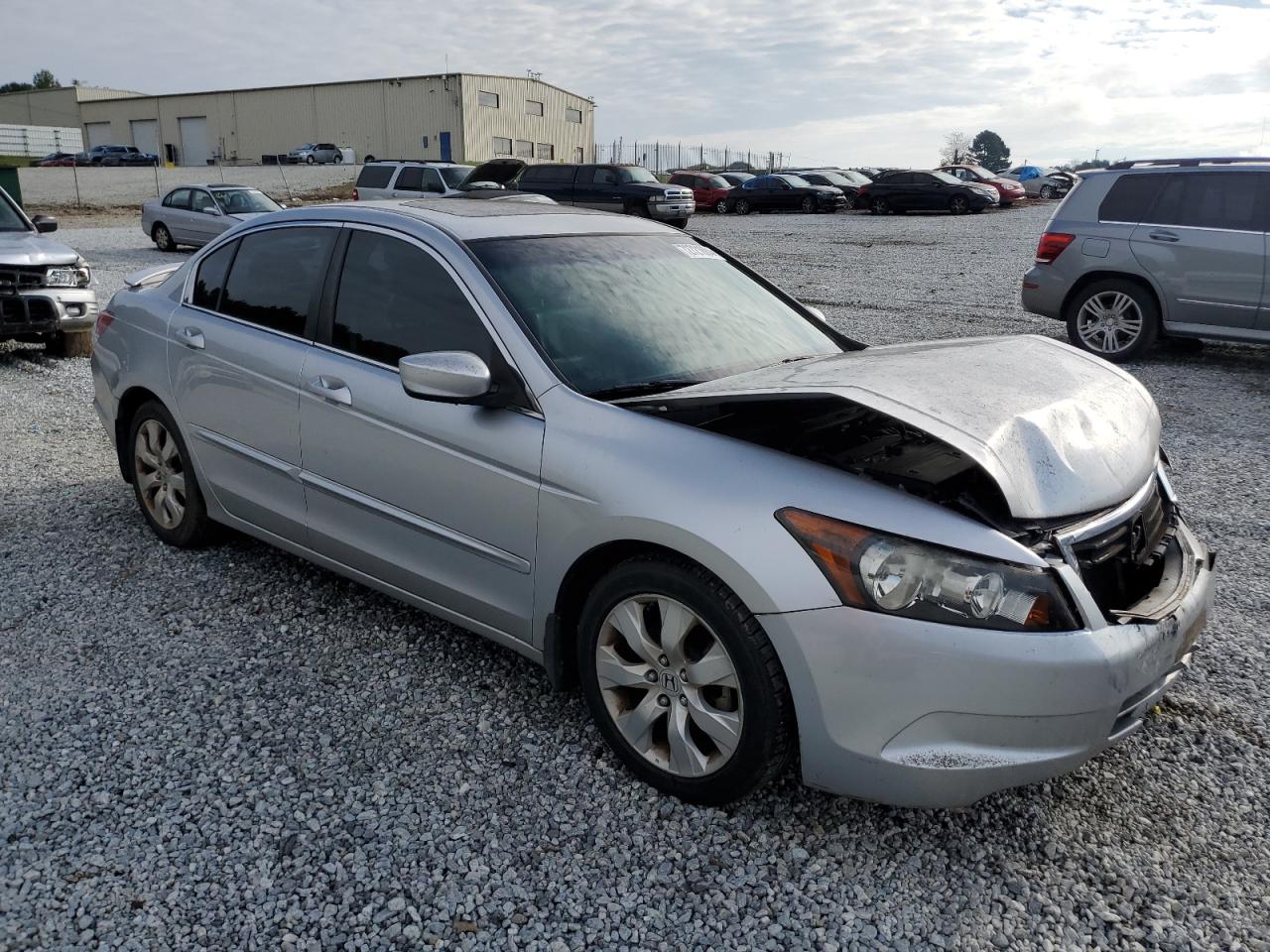2008 Honda Accord VIN JHMCP26868C012583 Copart auction photo, front end / mechanical damage thumbnail 4