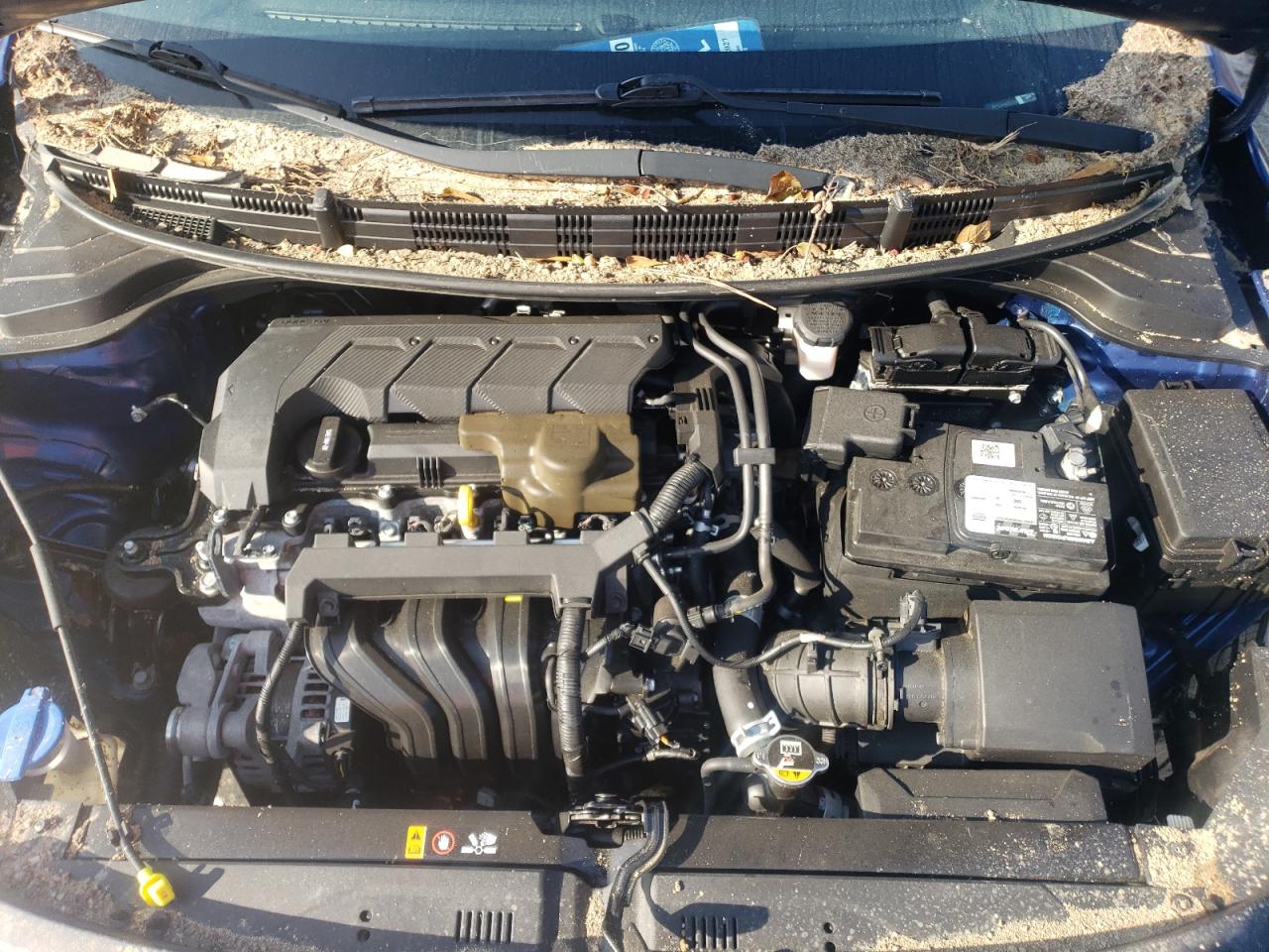2020 KIA Rio VIN 3KPA24ADXLE283901 Copart auction photo, front end / rear end damage thumbnail 13