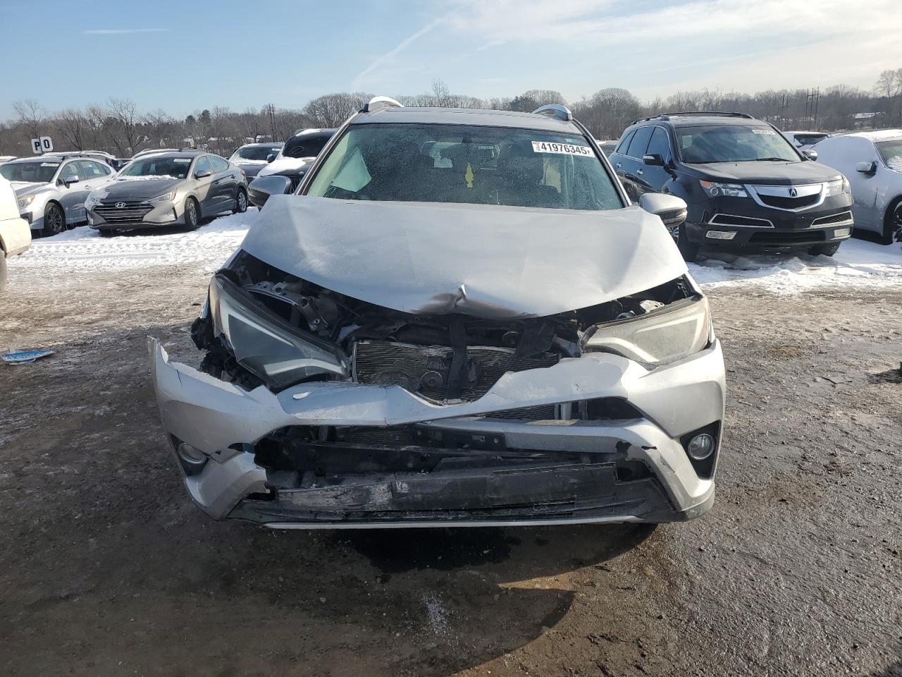 2016 Toyota RAV 4 VIN 2T3RFREVXGW466913 Copart auction photo, front end damage thumbnail 5
