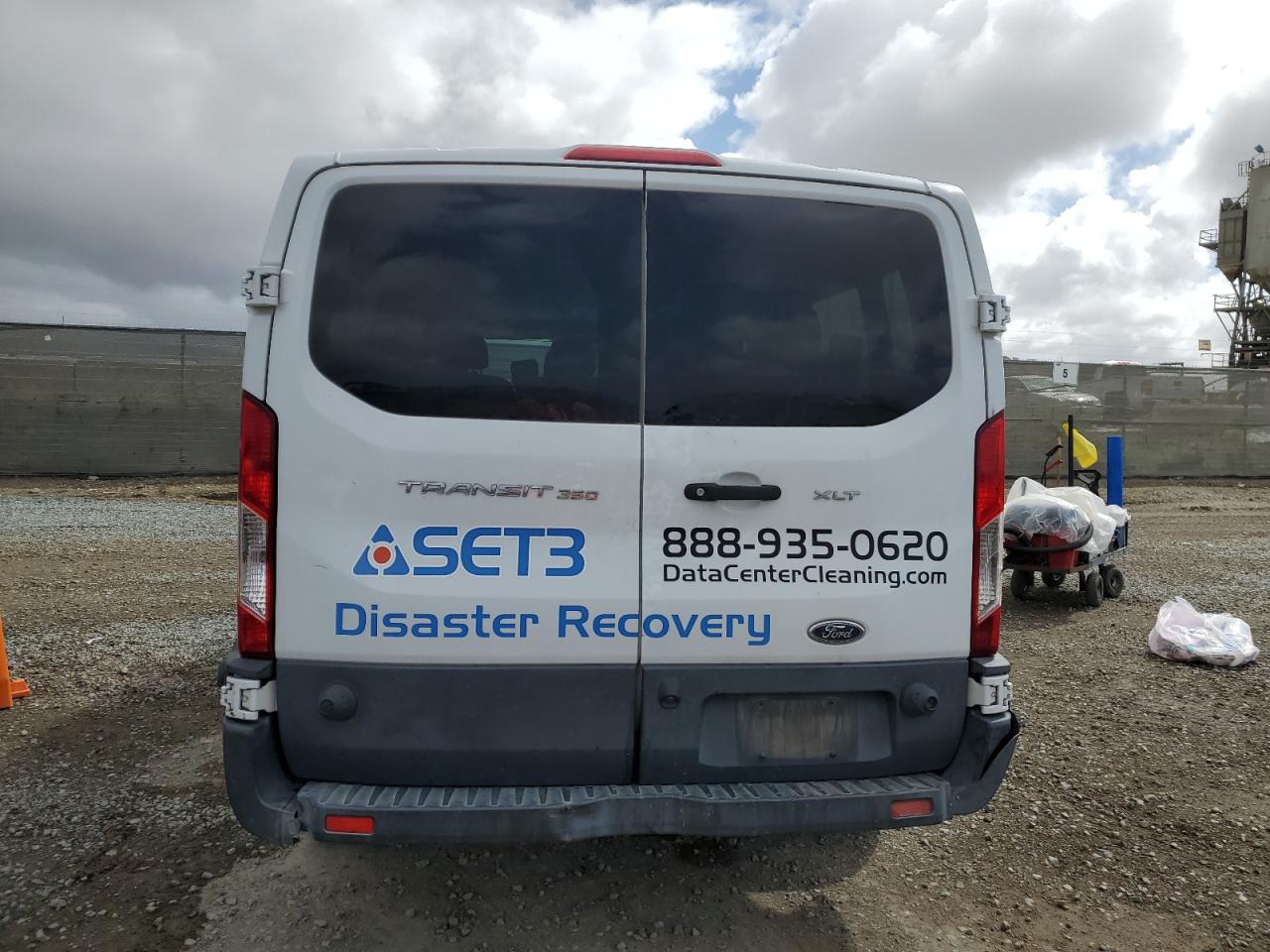2018 Ford Transit VIN 1FBZX2ZM4JKA01232 Copart auction photo, mechanical damage thumbnail 6