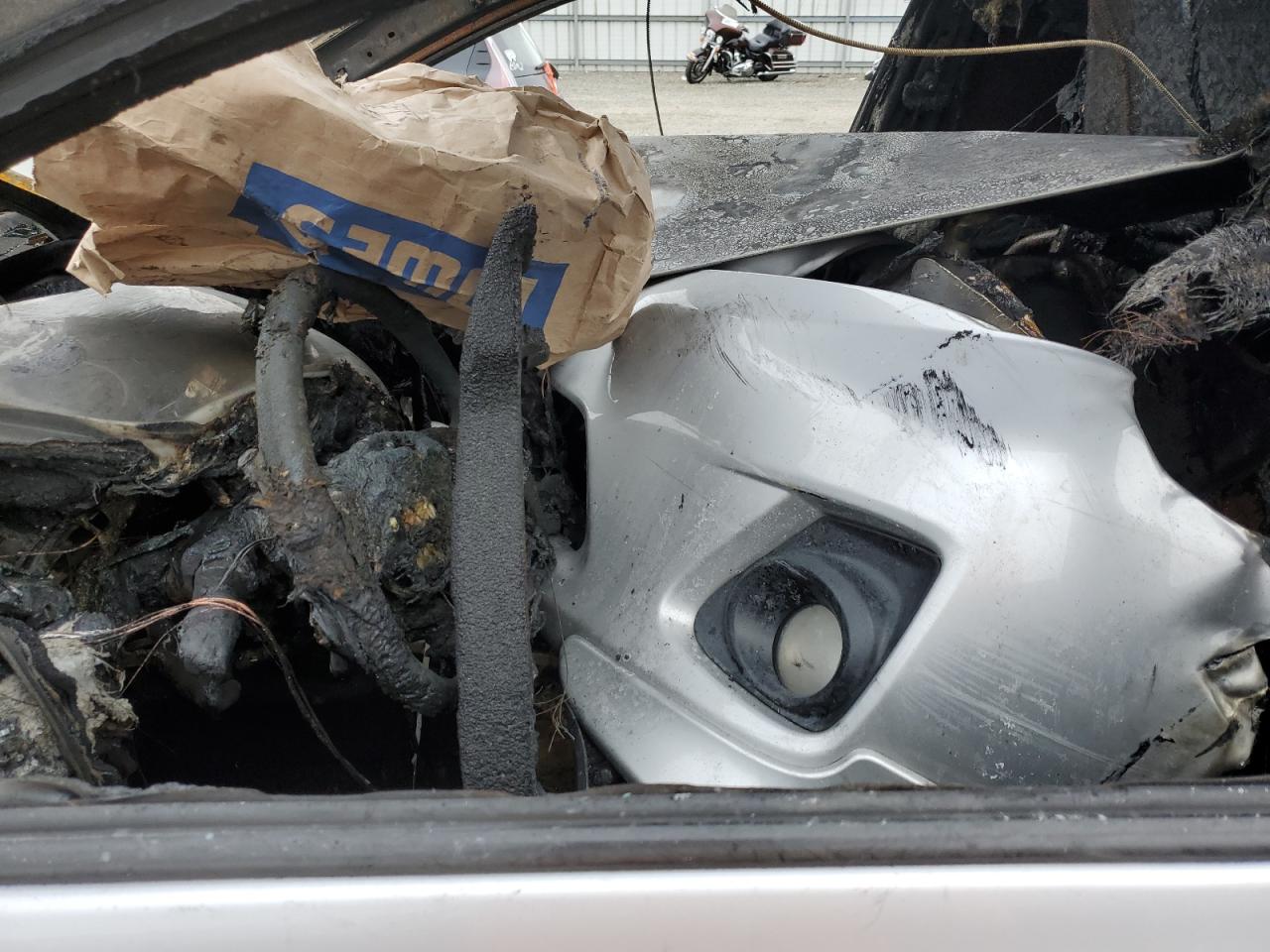 2012 Toyota Corolla VIN 2T1BU4EE4CC778448 Copart auction photo, burn damage thumbnail 7