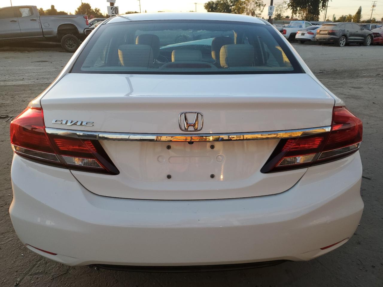 2014 Honda Civic VIN 19XFB2F52EE244377 Copart auction photo, front end damage thumbnail 6