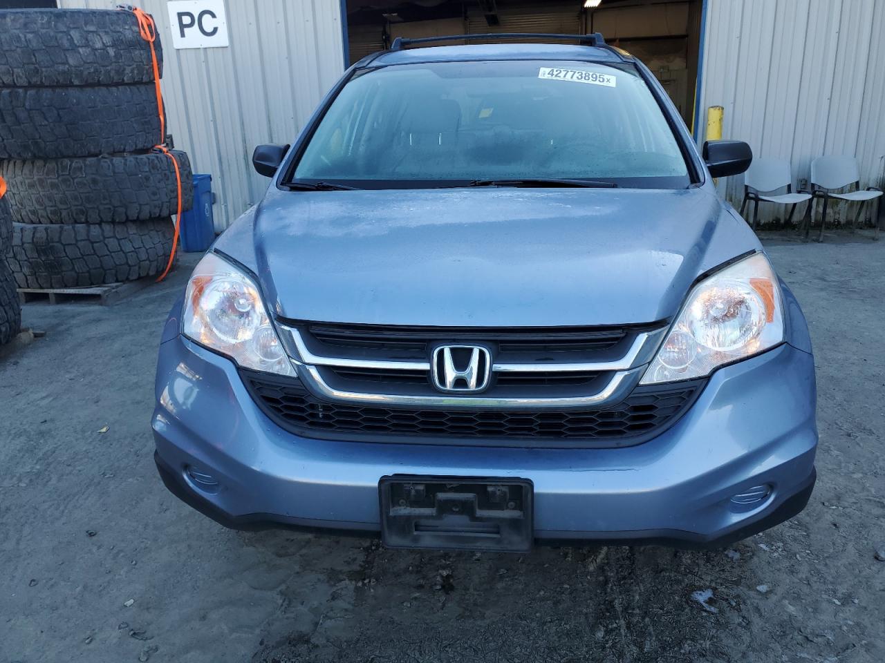 2011 Honda CR-V VIN JHLRE4H30BC007288 Copart auction photo, rear end damage thumbnail 5